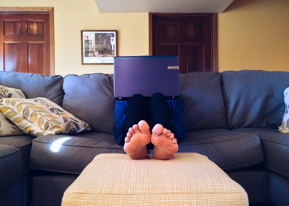 Couch comfortable relaxation