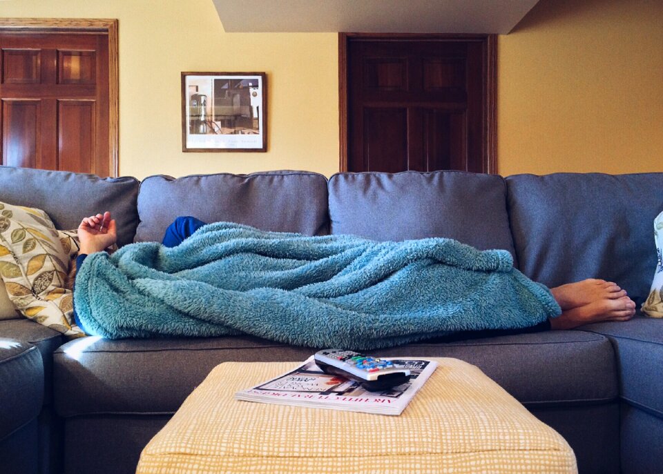 Couch comfortable relaxation