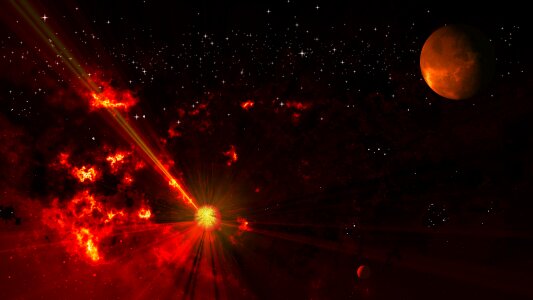 Galaxy universe sun