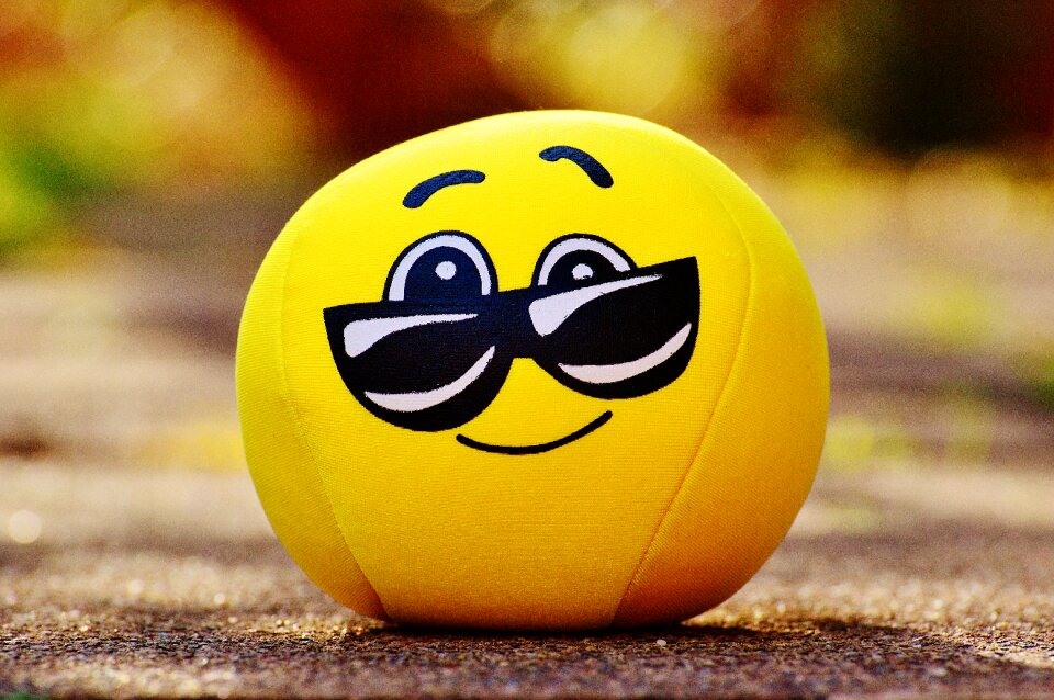Yellow glasses sweet
