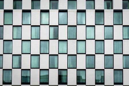 Architecture building glass