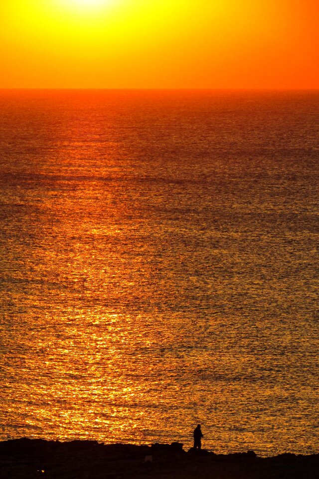 Cyprus cavo greko sunset photo