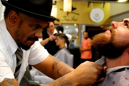 Shave barbershop haircut