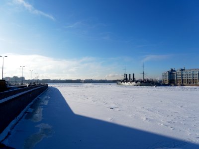 Blue skies photo