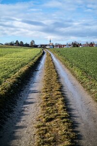 Agriculture arable field