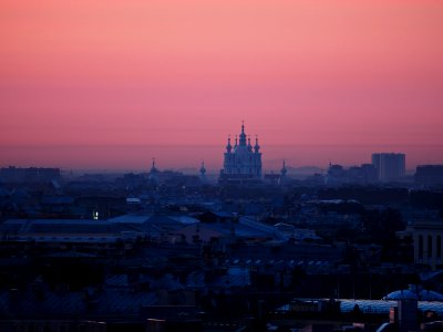 Moments before sunrise photo