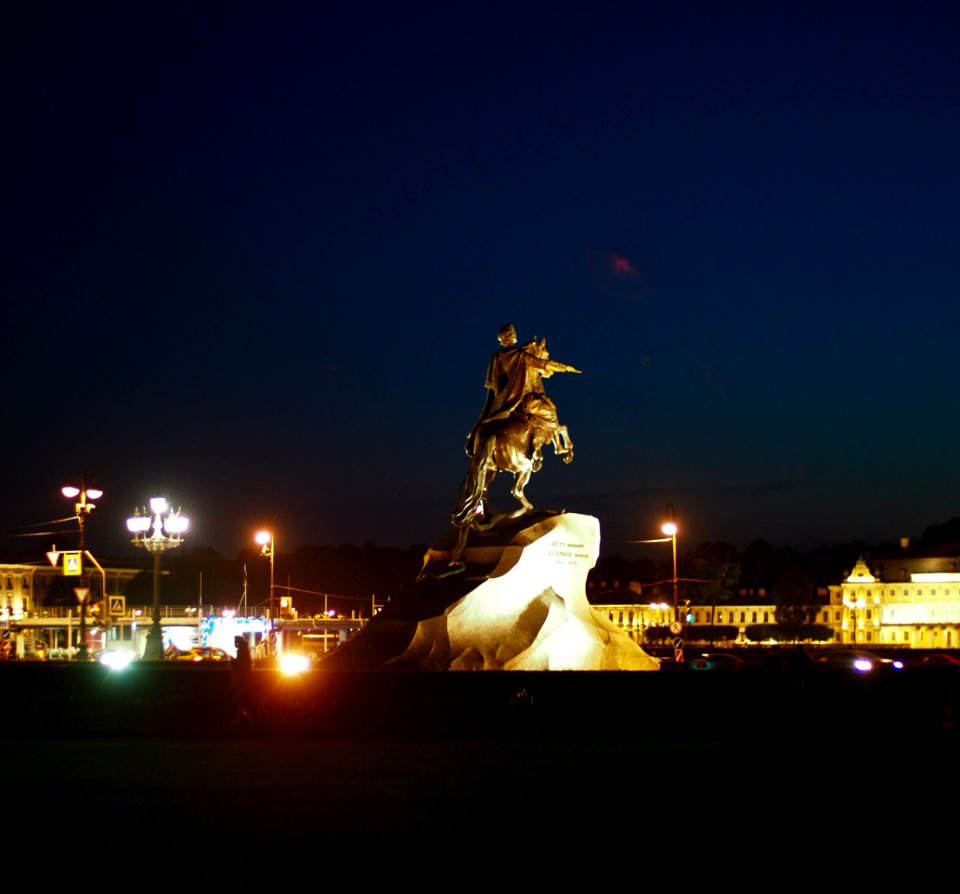 Copper horseman 