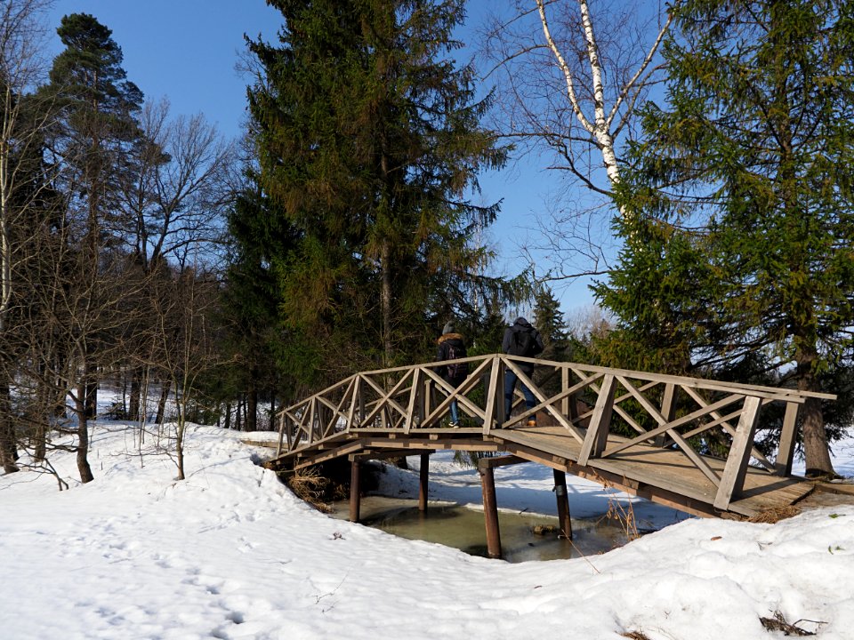 By the bridge 