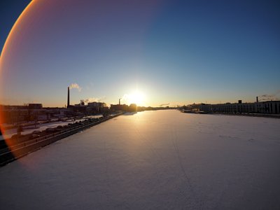 Got sun reflection 