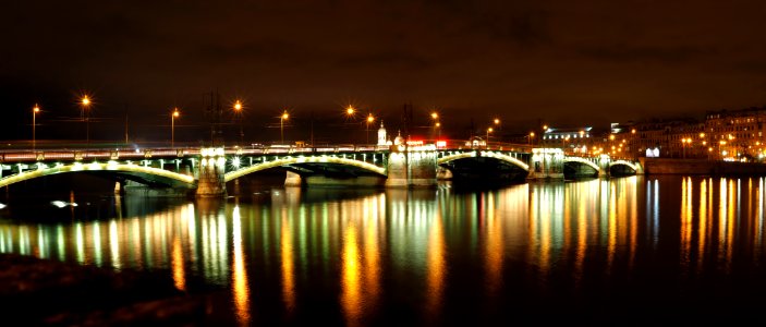 Birzhevoy bridge photo