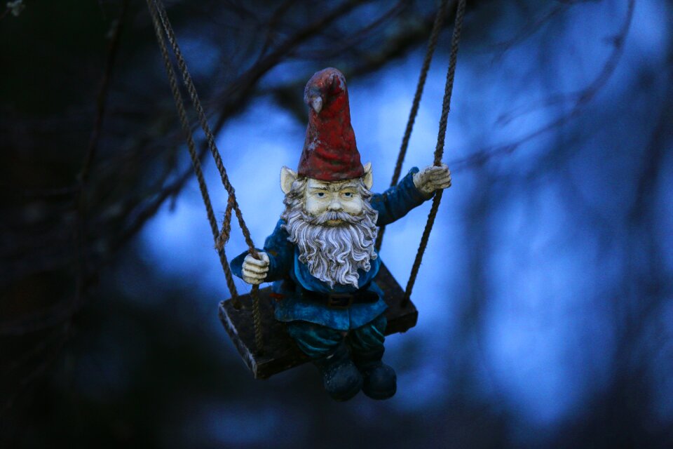 Santa hat claus swing