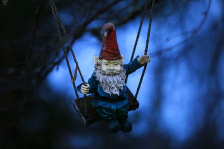 Santa hat claus swing