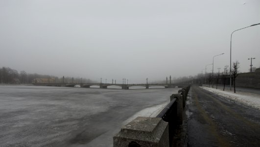 Foggy bridge 