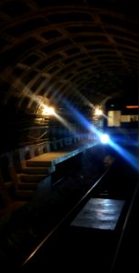 Underground tunnel insider photo