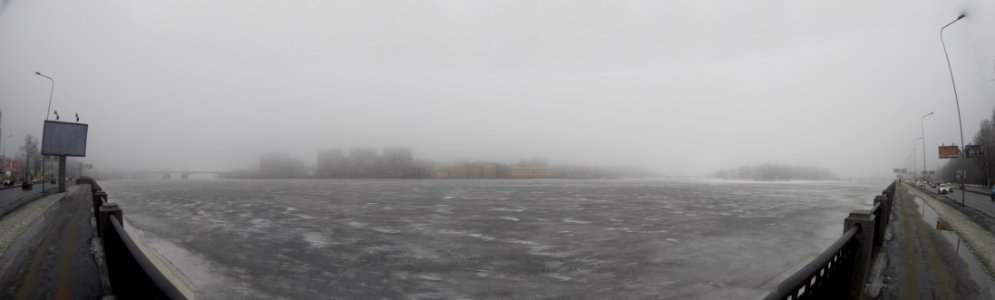 Foggy river 