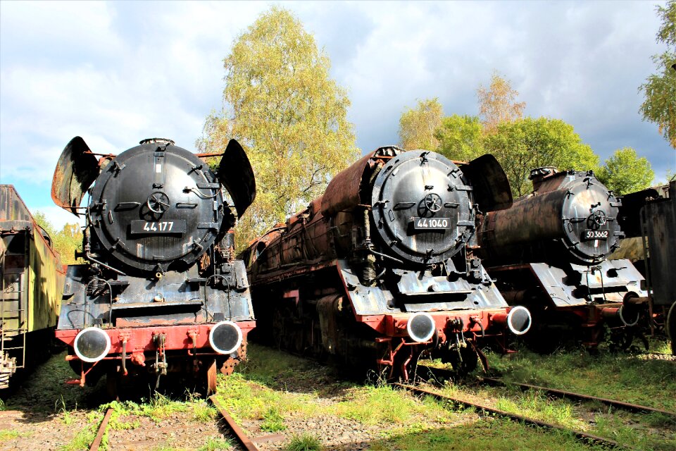 Historically loco steam railway