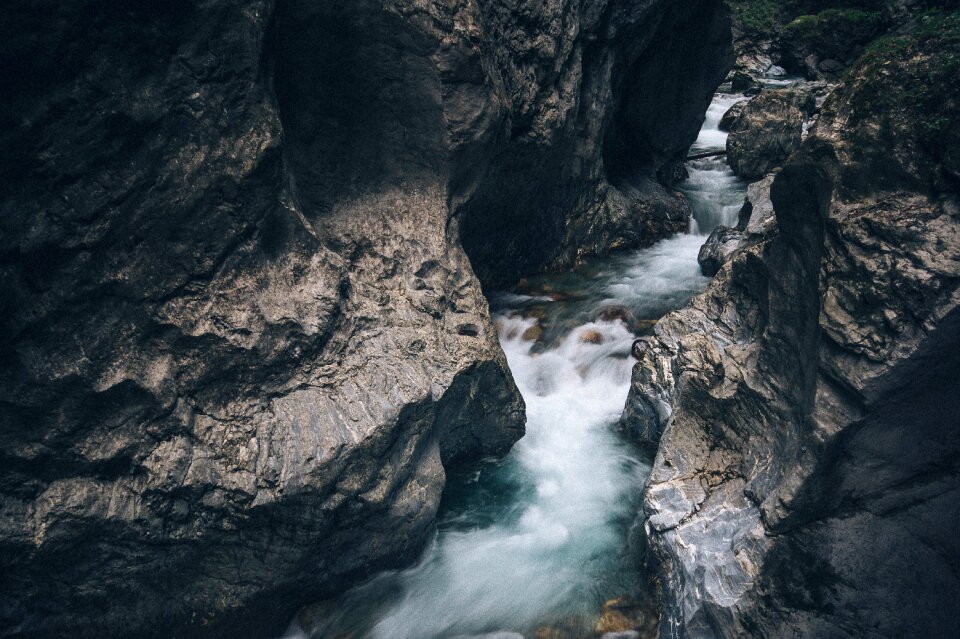 Wilderness cliff outdoor