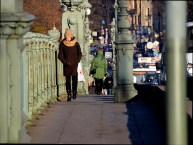 Walking by 