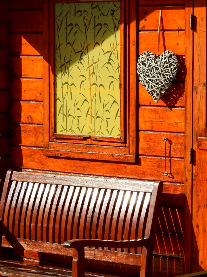 Romantic romance wooden door