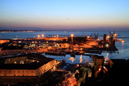 Porto sunset italy