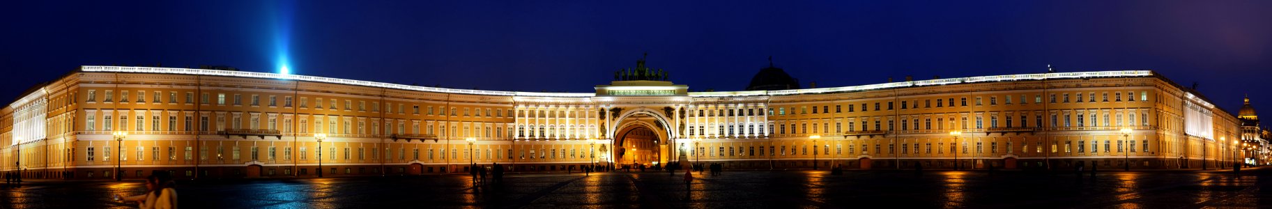 Dvortcovaya square pano photo