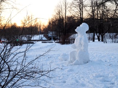 Snowman photo
