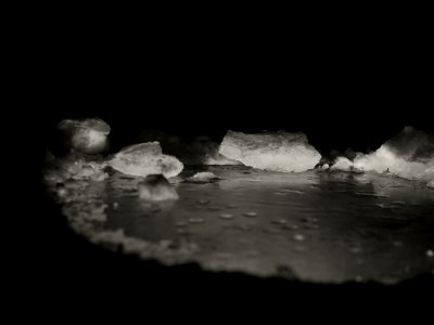Piece of ice photo