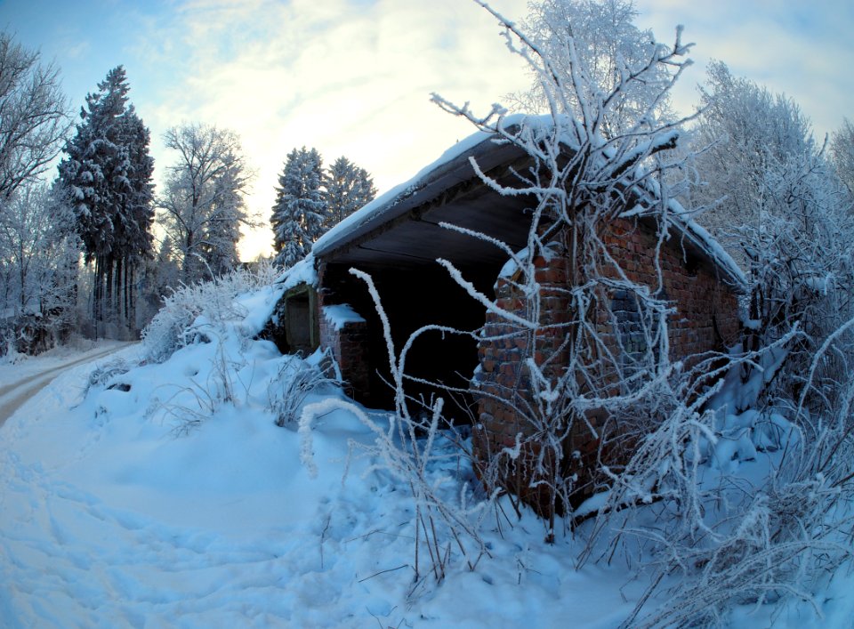 Old garage photo