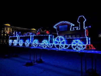 Blue train and Lenin 