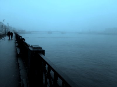 Foggy and wet 