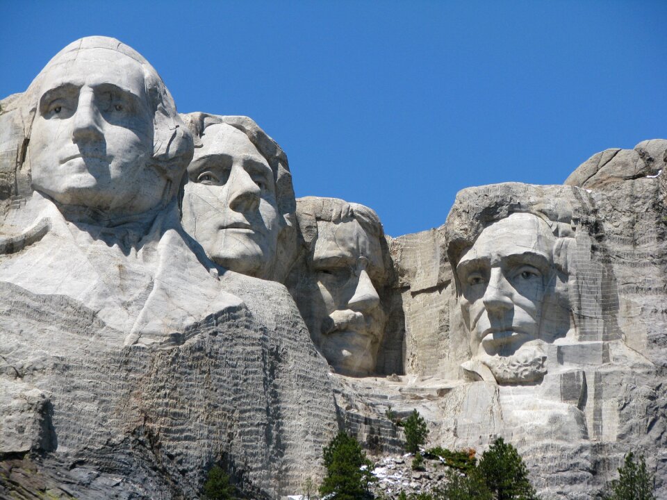 Mount rushmore monument south dakota
