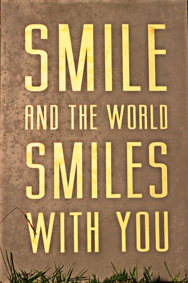 Motto characters saying