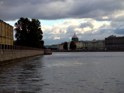 Neva river bank 