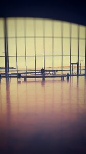 Airport ship port