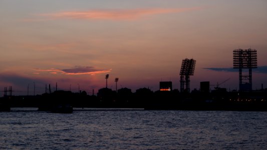 Закат над Петровским 