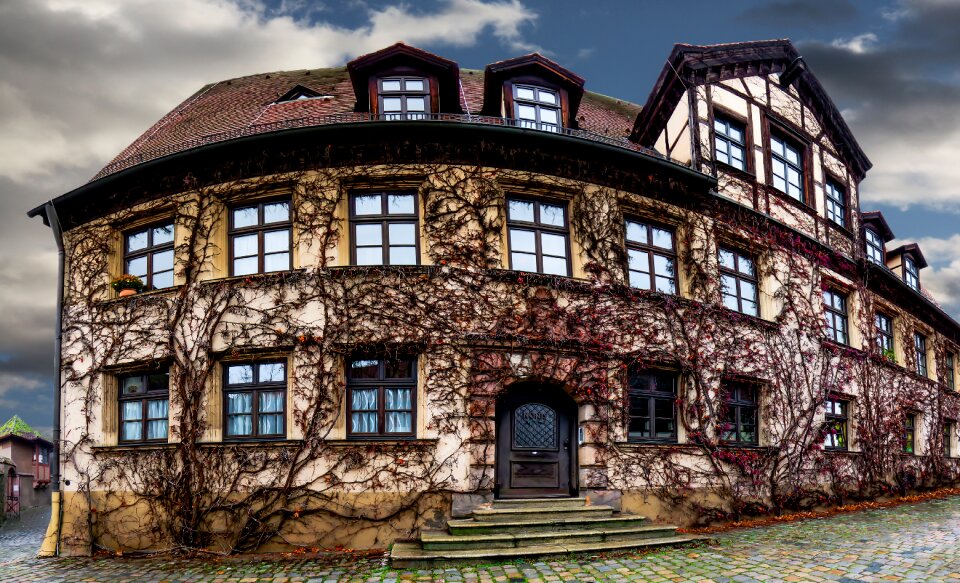 Historic building middle ages nuremberg