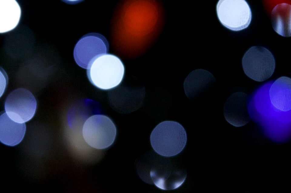 Blur black abstract black bokeh