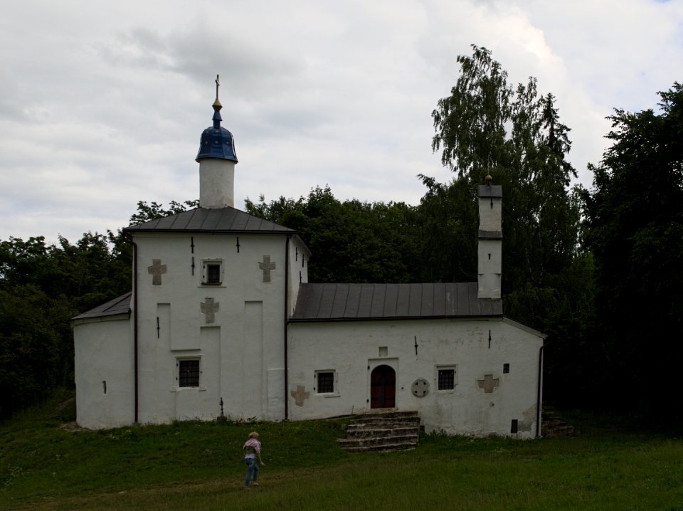 Часовня на древнем городище 