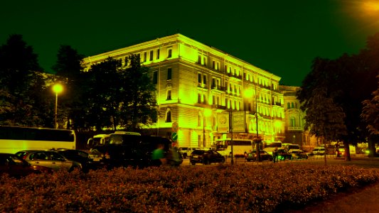 Green sky 