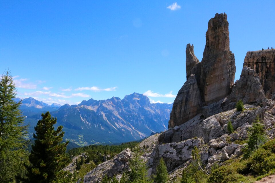 Mountain landscape rocks