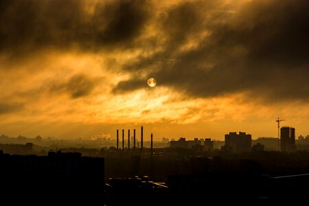 Smog manufacturing steel photo