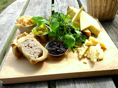 Meal lunch cheddar