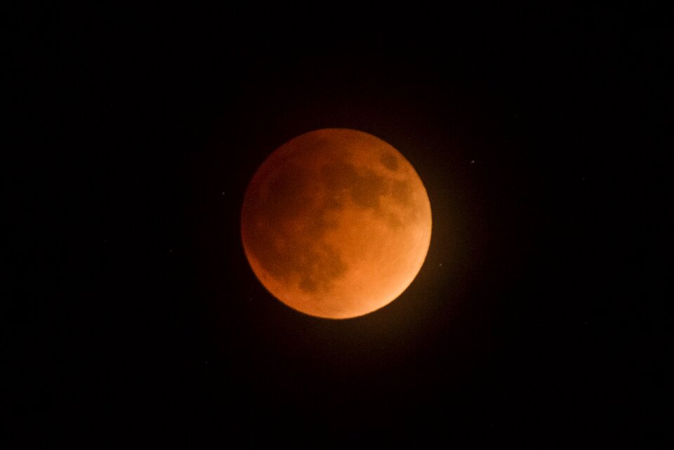 Full moonlight space