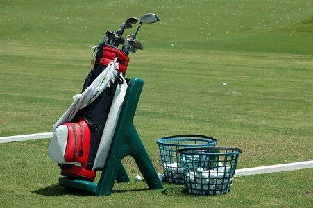 Golf sport driving range photo