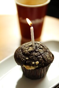 Cake candle cupcake