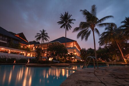 Luxury tourism relaxation