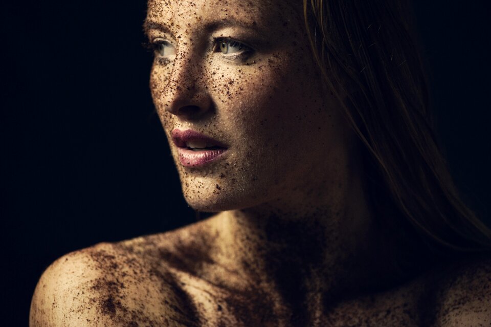 Portrait woman young