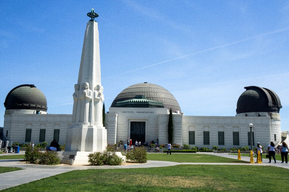 Los angeles california landmark blue angel