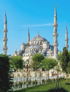 Turkish mosque blue mosque islam photo