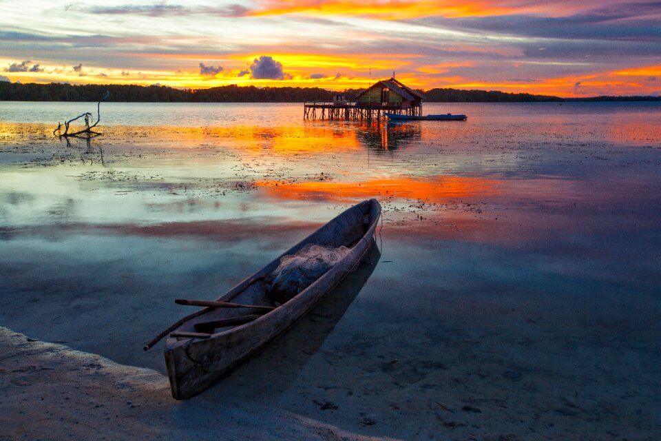 The water shed atoll widi islands
